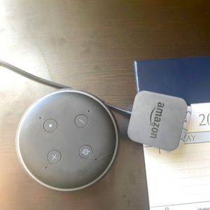 Amazon dot echo never used and perfect condition